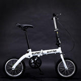 14-inch Foldable Ultra-lightweight Kids Bike Children Variable Speed Dual Brake Folding Bicycle For Student