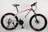 KUBEEN Mountain Bike Aluminum Frame 21 Speed Shimano 26" Wheel